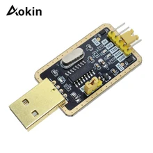 Aokin CH340 Module PL2303 CH340G RS232 à TTL Module mise à niveau USB au Port série en neuf plaque de brosse pour Arduino kit de bricolage(China)