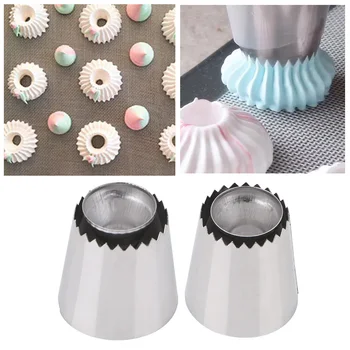 Bakeware Stainless Steel Piping Nozzles Gadgets Pastry Nozzles Kitchen Tools Cooking Tools Ring Cookies Mold
Bakeware Stainless Steel Piping Nozzles Gadgets Pastry Nozzles Kitchen Tools Cooking Tools Ring Cookies Mold