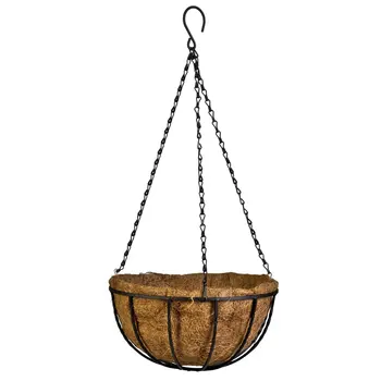 Promotion! 8inch Black Growers Hanging Basket Planter with Chain Flower Plant Pot Home Garden Balcony Decoration-
Promotion! 8inch Black Growers Hanging Basket Planter with Chain Flower Plant Pot Home Garden Balcony Decoration-
