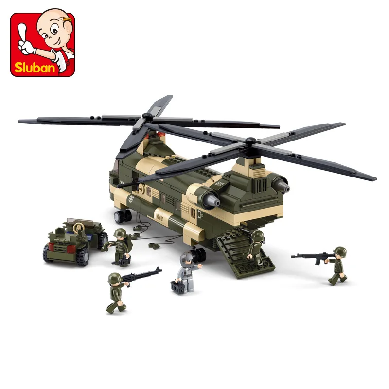 Ban Assembling 0508 Air Force Transport Helicopter Two Wing Aircraft Children Assembling Alpinia Oxyphylla Building Block Toys
Ban Assembling 0508 Air Force Transport Helicopter Two Wing Aircraft Children Assembling Alpinia Oxyphylla Building Block Toys