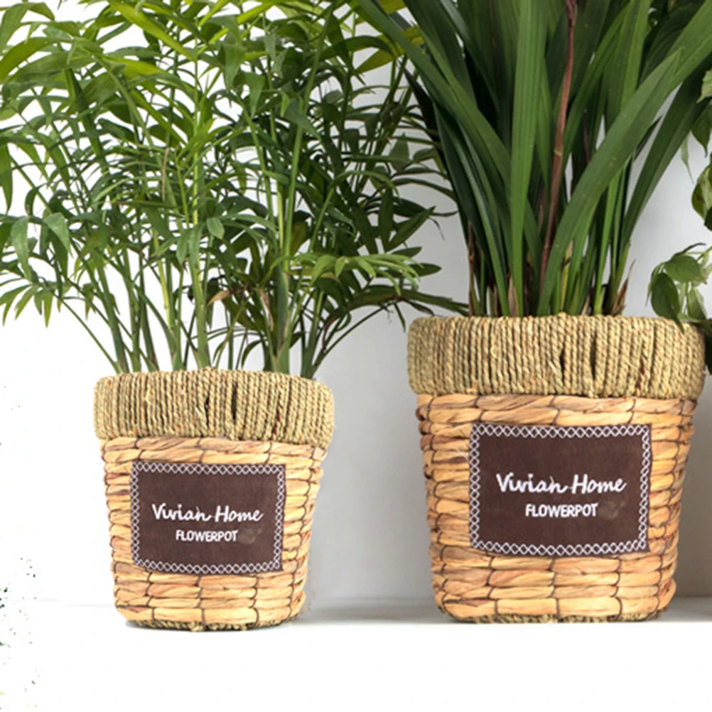 Fleshy Seedling Pots Flower Holder Root Control Flowerpots Woven Wicker Planters for Fleshiness Planter Cactus Bonsai
Fleshy Seedling Pots Flower Holder Root Control Flowerpots Woven Wicker Planters for Fleshiness Planter Cactus Bonsai