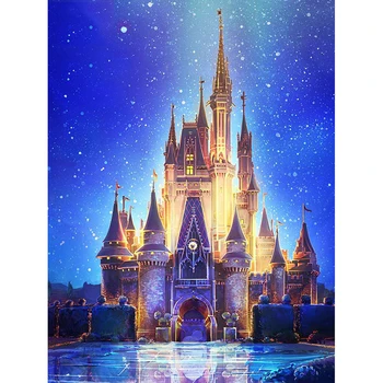 5D DIY full Square drill Diamond painting Cross stitch Cartoon Fantasy Castle Round Full Diamond embroidery Mosaic decor
5D DIY full Square drill Diamond painting Cross stitch Cartoon Fantasy Castle Round Full Diamond embroidery Mosaic decor