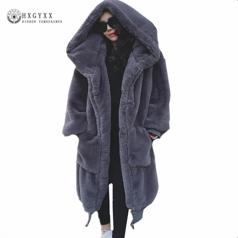 2019 Winter Woman Coat Teddy Jacket Faux Fur Outerwear Rabbit Hair Thick Long Plush Coat plus size loose Ponchos Capes OKD600
2019 Winter Woman Coat Teddy Jacket Faux Fur Outerwear Rabbit Hair Thick Long Plush Coat plus size loose Ponchos Capes OKD600