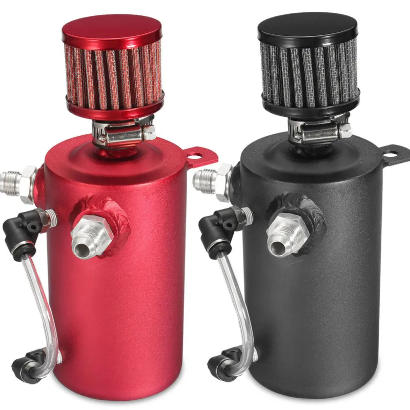 New 750ml Aluminum Multi-color Baffled Car Oil Catch Tank Can Reservoir Universal Oil Catch Tank Cans with Breather Filter
New 750ml Aluminum Multi-color Baffled Car Oil Catch Tank Can Reservoir Universal Oil Catch Tank Cans with Breather Filter