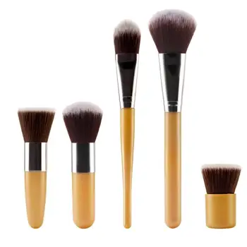 5pcs/Set Pro Portable Makeup Brushes Blush Flat Foundation Powder Face Beauty Travel Cosmetic Pens Tools
5pcs/Set Pro Portable Makeup Brushes Blush Flat Foundation Powder Face Beauty Travel Cosmetic Pens Tools