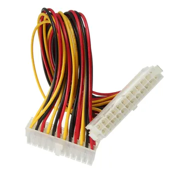 500pcs ATX 24 Pin Male to 24 Pin 24pin Female Power Supply Extension Cable Internal PC PSU TW Power Lead Connector Wire 30CM
500pcs ATX 24 Pin Male to 24 Pin 24pin Female Power Supply Extension Cable Internal PC PSU TW Power Lead Connector Wire 30CM