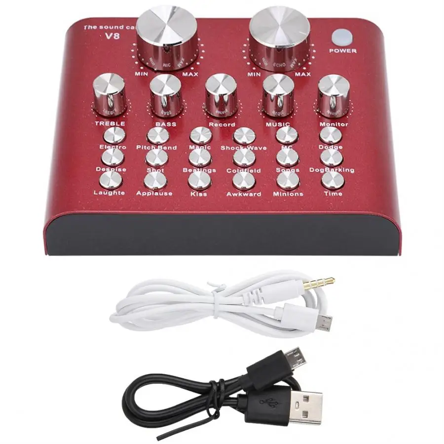 Microfone External USB Audio Mixer Mobile Computer Live Headset Karaoke Microphone recording studio equipment
Microfone External USB Audio Mixer Mobile Computer Live Headset Karaoke Microphone recording studio equipment