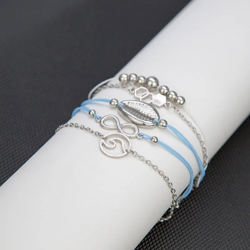 Trendy Fresh Color Geometric Shape 5pcs/Set Bracelet For Women High Quality Link Chains Bracelets Wedding Jewelry
Trendy Fresh Color Geometric Shape 5pcs/Set Bracelet For Women High Quality Link Chains Bracelets Wedding Jewelry