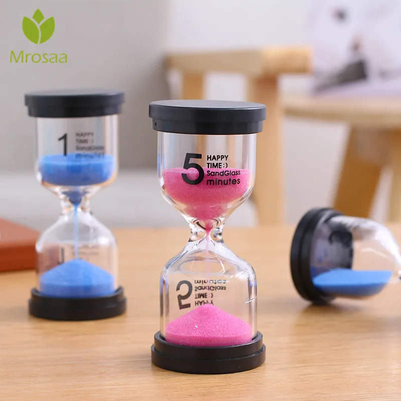 Mrosaa Sandglass Hourglass 1/3/5/10/15/30 Minutes Kitchen Timer Clock Children Brushing Timer Table Decor Sand Clock Timers
Mrosaa Sandglass Hourglass 1/3/5/10/15/30 Minutes Kitchen Timer Clock Children Brushing Timer Table Decor Sand Clock Timers