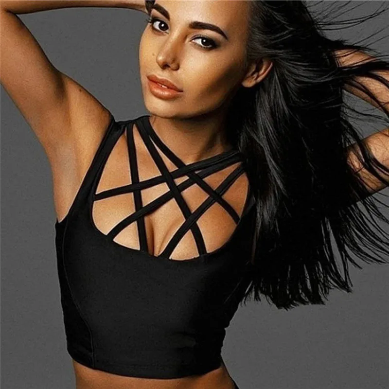 Fashion Women Ladies Bodycon Yoga Top Bandage Sports Bra Workout Fitness Tank Tops Gym Running Padded Vest Gym Crop top
Fashion Women Ladies Bodycon Yoga Top Bandage Sports Bra Workout Fitness Tank Tops Gym Running Padded Vest Gym Crop top