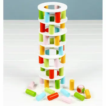 Multifunctional Disassembly Building Blocks Leaning Tower Pisa+Flight Chess Early Parent Child Intellectual Table Game Wood toys
Multifunctional Disassembly Building Blocks Leaning Tower Pisa+Flight Chess Early Parent Child Intellectual Table Game Wood toys