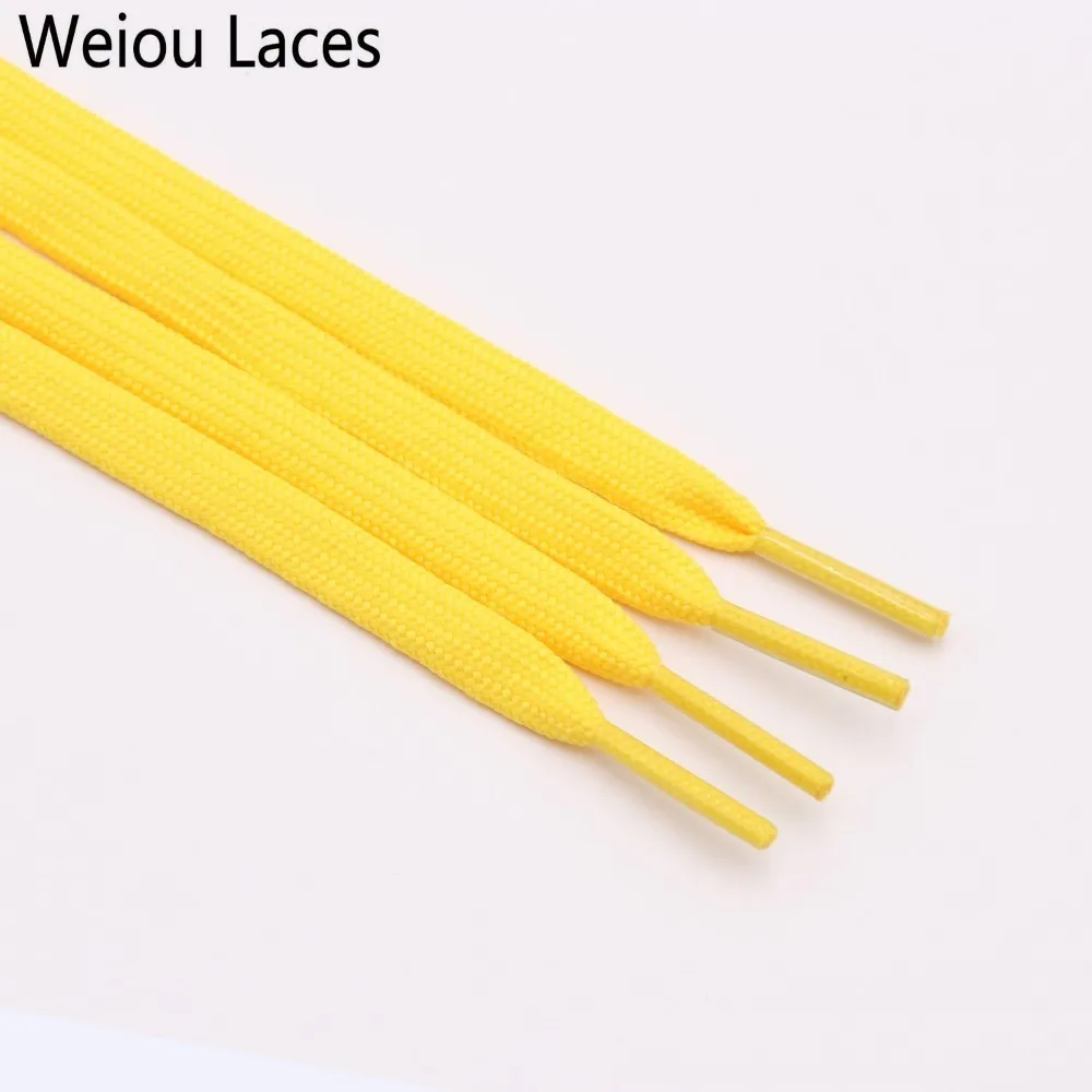 Weiou Basics Flat 7mm Laces Colorful Shoelaces Solid Color Polyester Tubular Sneakers Shoestring For Sports Brand Shoes Canvas
Weiou Basics Flat 7mm Laces Colorful Shoelaces Solid Color Polyester Tubular Sneakers Shoestring For Sports Brand Shoes Canvas