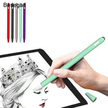 Soft Silicone Protective Cover Case Shell Pouch Sleeve for Apple Pencil Ipencil 2th Generation Stylus Pen Accessories
Soft Silicone Protective Cover Case Shell Pouch Sleeve for Apple Pencil Ipencil 2th Generation Stylus Pen Accessories