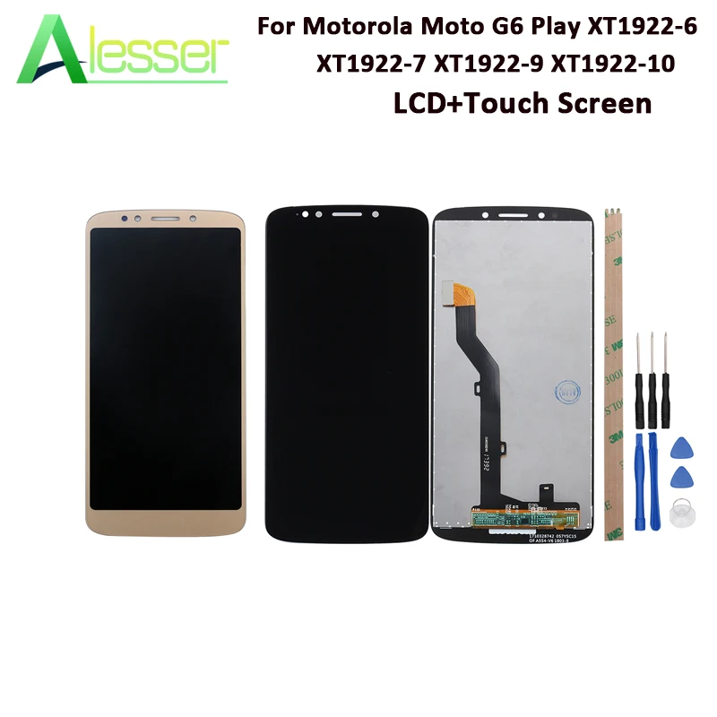 Alesser For Motorola Moto G6 Play XT1922-6 LCD Display And Touch Screen 5.7'' Replacement Phone Accessories +Tools And Adhesive
Alesser For Motorola Moto G6 Play XT1922-6 LCD Display And Touch Screen 5.7'' Replacement Phone Accessories +Tools And Adhesive