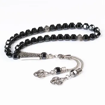 LOSHEREN 10mm New Design Hematite Stone Beaded Bracelet Prayer Beads Islamic Muslim Tasbih Allah Mohammed Rosary Bracelets
LOSHEREN 10mm New Design Hematite Stone Beaded Bracelet Prayer Beads Islamic Muslim Tasbih Allah Mohammed Rosary Bracelets