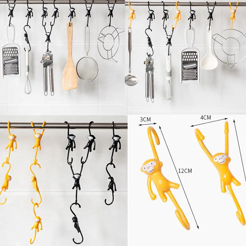 2019 Hot Cute S Shape Hooks Kitchen Bathroom Chest Hanging Hooks Cooking Utensil Hanger
2019 Hot Cute S Shape Hooks Kitchen Bathroom Chest Hanging Hooks Cooking Utensil Hanger