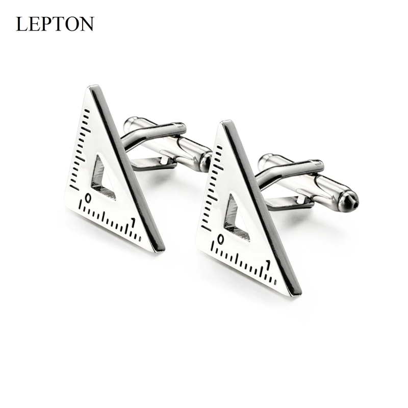 Lepton New Triangle Cufflinks For Men High Quality Metal Triangle Cuff links Fashion Man French Shirt Cuffs Cufflink Drop Ship
Lepton New Triangle Cufflinks For Men High Quality Metal Triangle Cuff links Fashion Man French Shirt Cuffs Cufflink Drop Ship