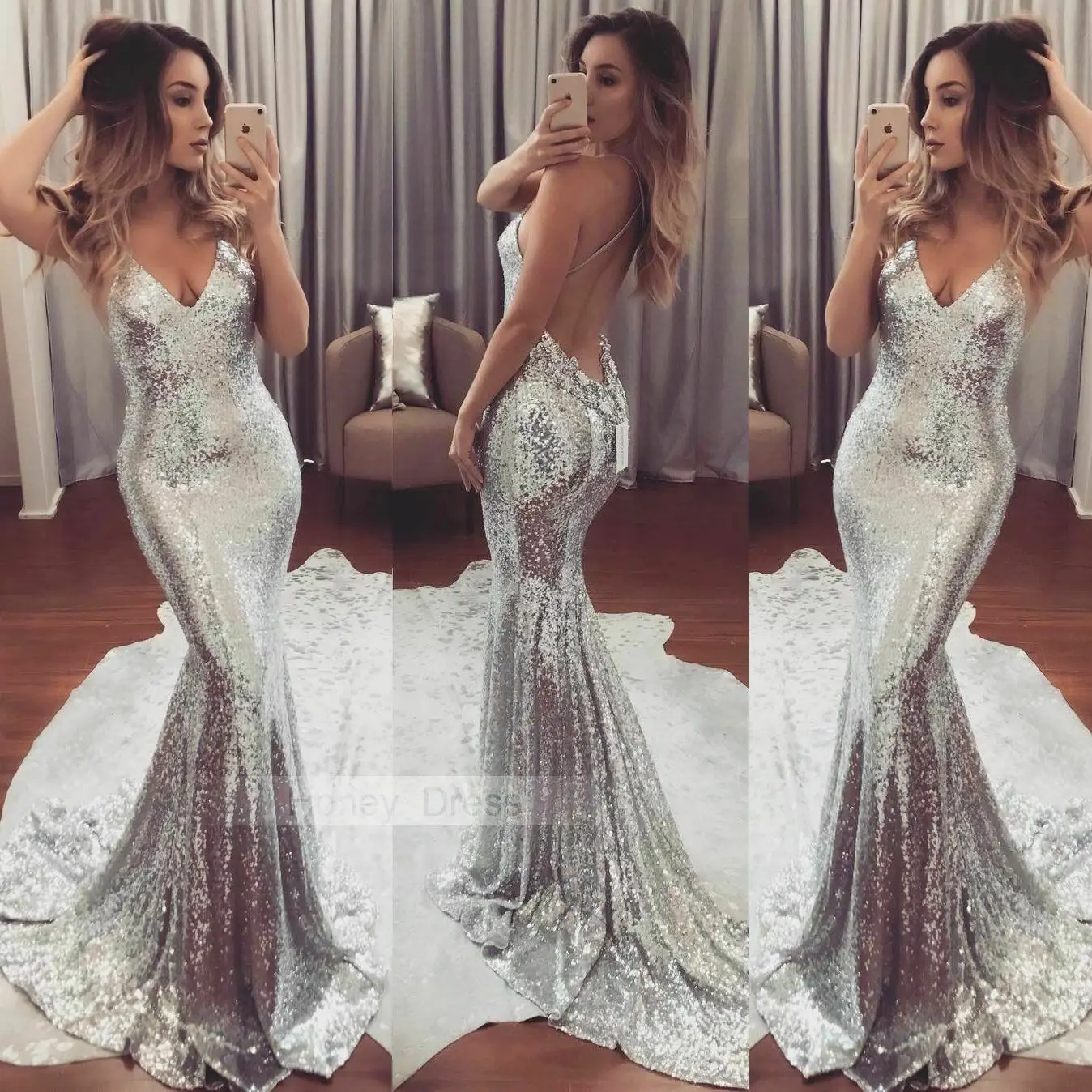 Sexy Women Dress Long Formal Silver Sequin Sequined Dress Strapless Evening Party Tight Dress
Sexy Women Dress Long Formal Silver Sequin Sequined Dress Strapless Evening Party Tight Dress