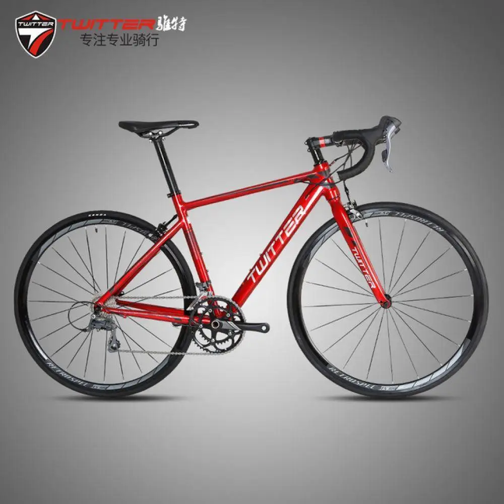 2019 TWITTER Road Bike 700C*23C Aluminium Alloy Frame and Fork 16 Speed 22 Speed Aero Racing Bicycle 46/48/50/52cm Height Frame
2019 TWITTER Road Bike 700C*23C Aluminium Alloy Frame and Fork 16 Speed 22 Speed Aero Racing Bicycle 46/48/50/52cm Height Frame