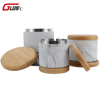 Chic Marble Pattern With Wood Cover Superior Minimalist Elegant Luxury Salt Sugar Storage Jar Home Organizer and for Cigarette
Chic Marble Pattern With Wood Cover Superior Minimalist Elegant Luxury Salt Sugar Storage Jar Home Organizer and for Cigarette