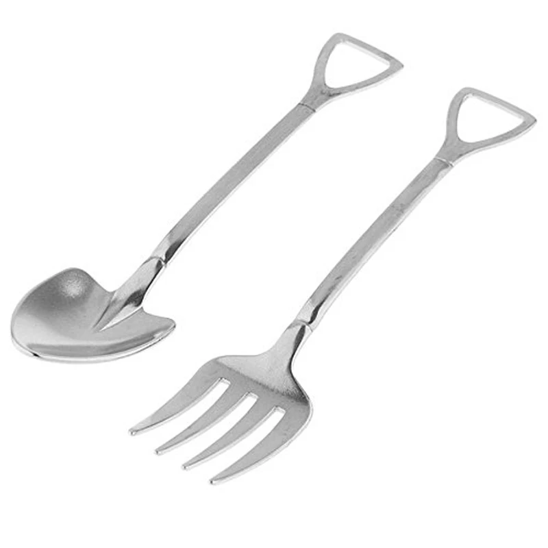 2pcs/set Mini Stainless Steel Shovel Spoons Fork Set Vintage Style Ice Cream Dessert Scoop Tableware Kitchen Utensils
2pcs/set Mini Stainless Steel Shovel Spoons Fork Set Vintage Style Ice Cream Dessert Scoop Tableware Kitchen Utensils