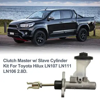 Professional Clutch Master Pump With Slave Cylinder Kit For Toyota Hilux LN107 LN111 LN106 2.8D
Professional Clutch Master Pump With Slave Cylinder Kit For Toyota Hilux LN107 LN111 LN106 2.8D