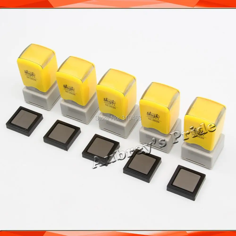 5Pcs Rectangle SC20x20mm Holder plus Sealing Rubber Pad+Sponge for Photosensitive Portrait Flash Stamp Machine
5Pcs Rectangle SC20x20mm Holder plus Sealing Rubber Pad+Sponge for Photosensitive Portrait Flash Stamp Machine