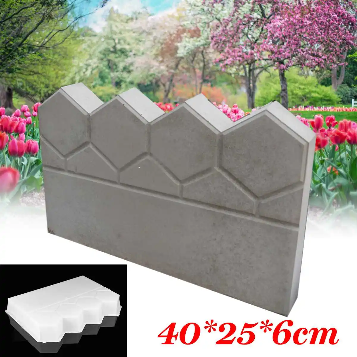 Antique Garden Brick Cement Mold Garden Fence Cement Stone Mold Concrete Flower Pool Fish Pond Courtyard Lawn Pathmate Mold
Antique Garden Brick Cement Mold Garden Fence Cement Stone Mold Concrete Flower Pool Fish Pond Courtyard Lawn Pathmate Mold