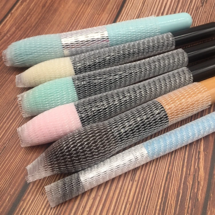 10PCS/lot Plastic PE makeup brushes net Protector Guard Elastic Mesh Beauty Make Up Cosmetic Brush pen Cover
10PCS/lot Plastic PE makeup brushes net Protector Guard Elastic Mesh Beauty Make Up Cosmetic Brush pen Cover