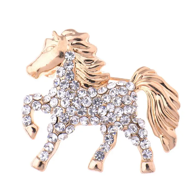 MISS M Gold Horse Brooch For Women Rhinestone Gold Pin Gifts Alloy Horse Elegant Horse Pin Ladies Big Brooch Karl Jewelry Female
MISS M Gold Horse Brooch For Women Rhinestone Gold Pin Gifts Alloy Horse Elegant Horse Pin Ladies Big Brooch Karl Jewelry Female