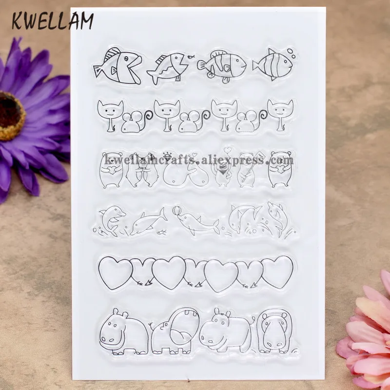Animal Dolphin Fish Cat Heart Scrapbook DIY photo cards rubber stamp clear stamp transparent stamp 10x15m KW8030307
Animal Dolphin Fish Cat Heart Scrapbook DIY photo cards rubber stamp clear stamp transparent stamp 10x15m KW8030307