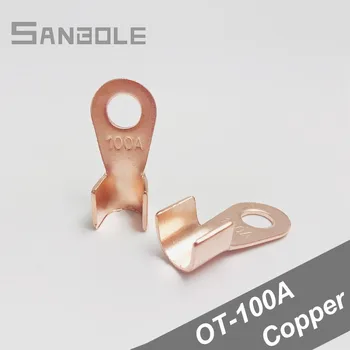 OT-100A Splice Terminal Dia Copper Circular 100A Wire Naked Battery Cable Electrical Connector Open Lugs (20PCS)
OT-100A Splice Terminal Dia Copper Circular 100A Wire Naked Battery Cable Electrical Connector Open Lugs (20PCS)