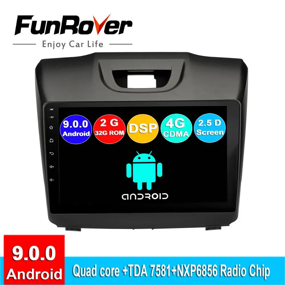 FUNROVER android 9.0 2 din car dvd multimedia player For Chevrolet Colorado S10 Trailblazer Isuzu D-max MU-X radio gps navi 2.5D
FUNROVER android 9.0 2 din car dvd multimedia player For Chevrolet Colorado S10 Trailblazer Isuzu D-max MU-X radio gps navi 2.5D
