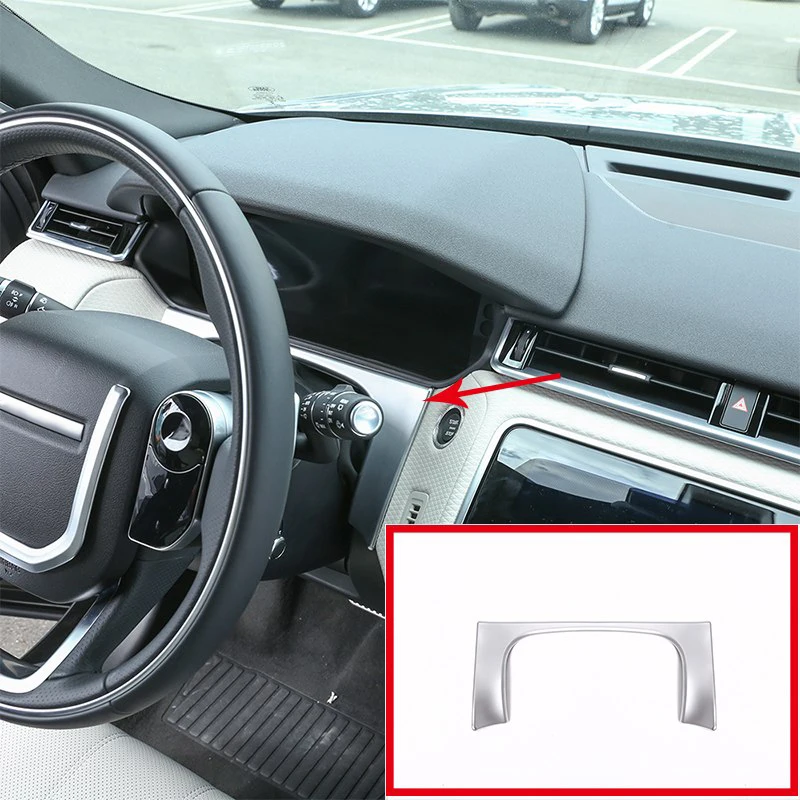 1 Pcs ABS Matte Silver Dashboard Decoration Frame Cover Trim For Land Rover Range Rover VELAR 2017 Car Accessories
1 Pcs ABS Matte Silver Dashboard Decoration Frame Cover Trim For Land Rover Range Rover VELAR 2017 Car Accessories