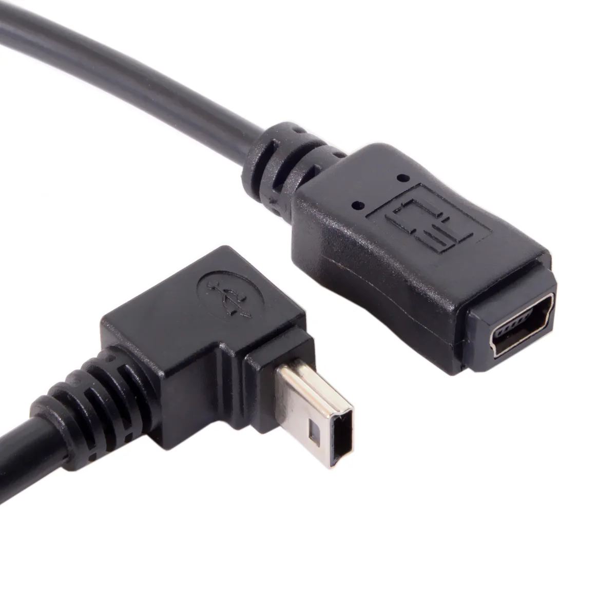 Cablecc GPS Mini USB B Type 5P 90D Up Direct Angled Male to Female Extension Cable 20cm
Cablecc GPS Mini USB B Type 5P 90D Up Direct Angled Male to Female Extension Cable 20cm
