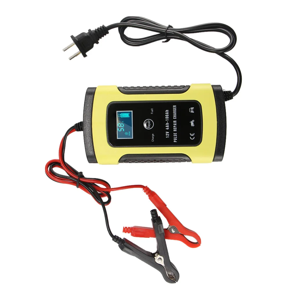 Motorcycle Pulse Repair Charger 12V 6A Digital Display Lead-Acid Battery Charger With LCD Display For Auto Car Battery Charger
Motorcycle Pulse Repair Charger 12V 6A Digital Display Lead-Acid Battery Charger With LCD Display For Auto Car Battery Charger