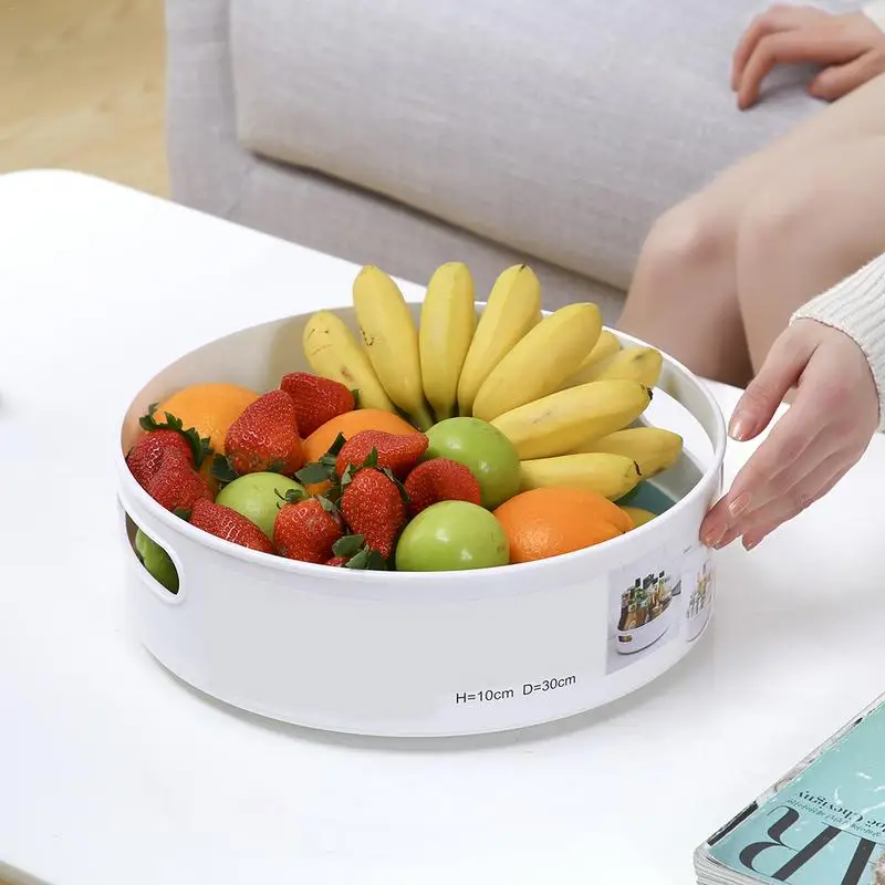 New Non-Slip Rotating Storage Tray Multifunctional Plastic Desktop Kitchen Food Fruit Candy Box Organizer Home Storage Trays
New Non-Slip Rotating Storage Tray Multifunctional Plastic Desktop Kitchen Food Fruit Candy Box Organizer Home Storage Trays