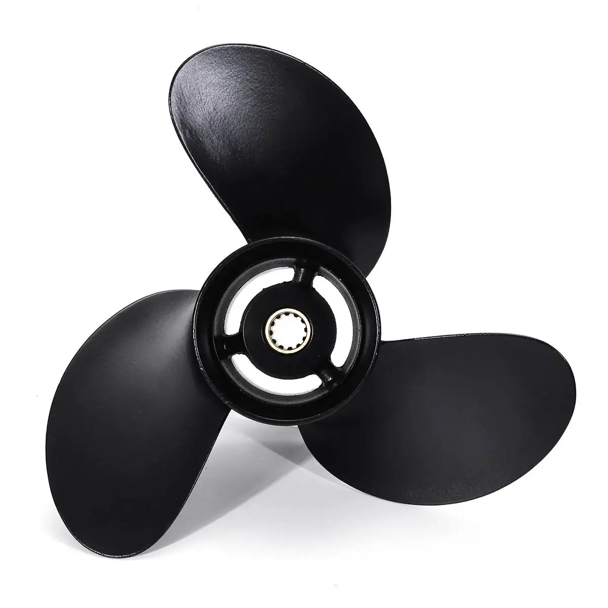 3B2-64515-0 Aluminum Alloy Outboard Propeller 8.5 x 7.5 For Tohatsu/Nissan/Mercury 8-9.8HP Black 12 Spline Tooth 3 Blades
3B2-64515-0 Aluminum Alloy Outboard Propeller 8.5 x 7.5 For Tohatsu/Nissan/Mercury 8-9.8HP Black 12 Spline Tooth 3 Blades
