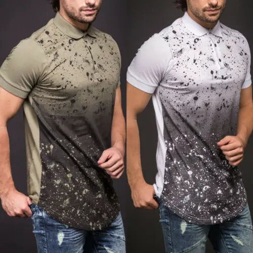 2 Colors Men's Slim Fit Short Sleeve Muscle Tee Workout T-shirt Ripped Casual Tops Henley Summer T-Shirts M-3XL
2 Colors Men's Slim Fit Short Sleeve Muscle Tee Workout T-shirt Ripped Casual Tops Henley Summer T-Shirts M-3XL