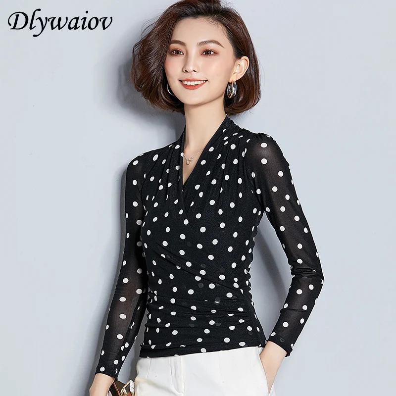 Modis Blouse Temperament Women Tops 2018 Autumn Winter Cross Mesh Printing Female Elegant Slim Fit Classic Wild New Shirt
Modis Blouse Temperament Women Tops 2018 Autumn Winter Cross Mesh Printing Female Elegant Slim Fit Classic Wild New Shirt