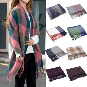 9Styles Women's Long Cashmere Winter Wool Blend Soft Warm Scarf Wrap Shawl Plaid Scarf
9Styles Women's Long Cashmere Winter Wool Blend Soft Warm Scarf Wrap Shawl Plaid Scarf