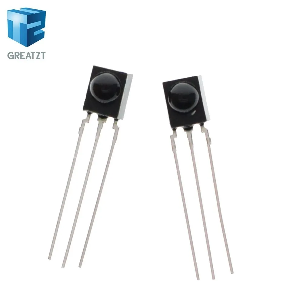 GREATZT High Quality 5Pcs/lot IR Receiver 38 kHz Remote Infrared Module TSOP4838 DIP-3
GREATZT High Quality 5Pcs/lot IR Receiver 38 kHz Remote Infrared Module TSOP4838 DIP-3