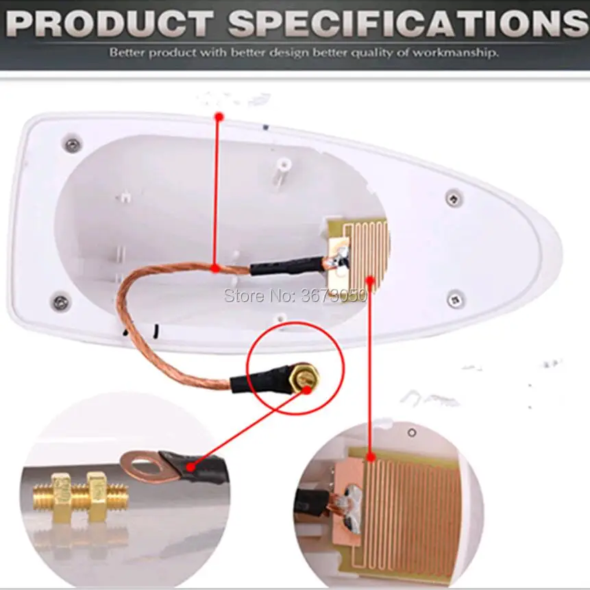 Car Styling Shark Fin Antenna AM/FM Radio Signal Aerials for focus 2 opel insignia renault golf 4 seat leon fr golf 5 mercedes
Car Styling Shark Fin Antenna AM/FM Radio Signal Aerials for focus 2 opel insignia renault golf 4 seat leon fr golf 5 mercedes