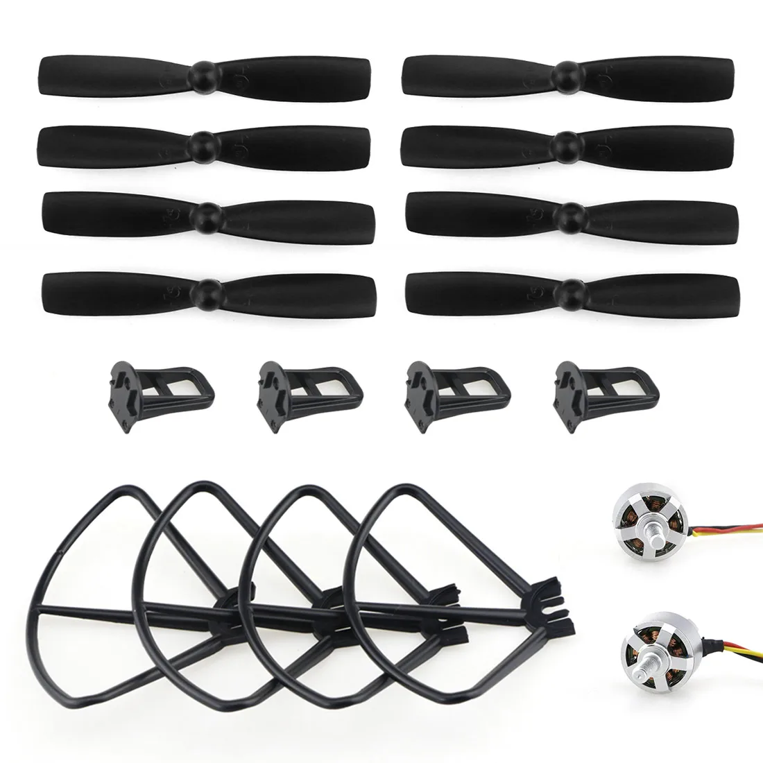 

MJX Bugs 3 B3 Mini RC Quadcopter Spare Parts Combo Set 1306 2750KV Brushless Motor CW CCW Propellers & Guard Ring & Landing Gear