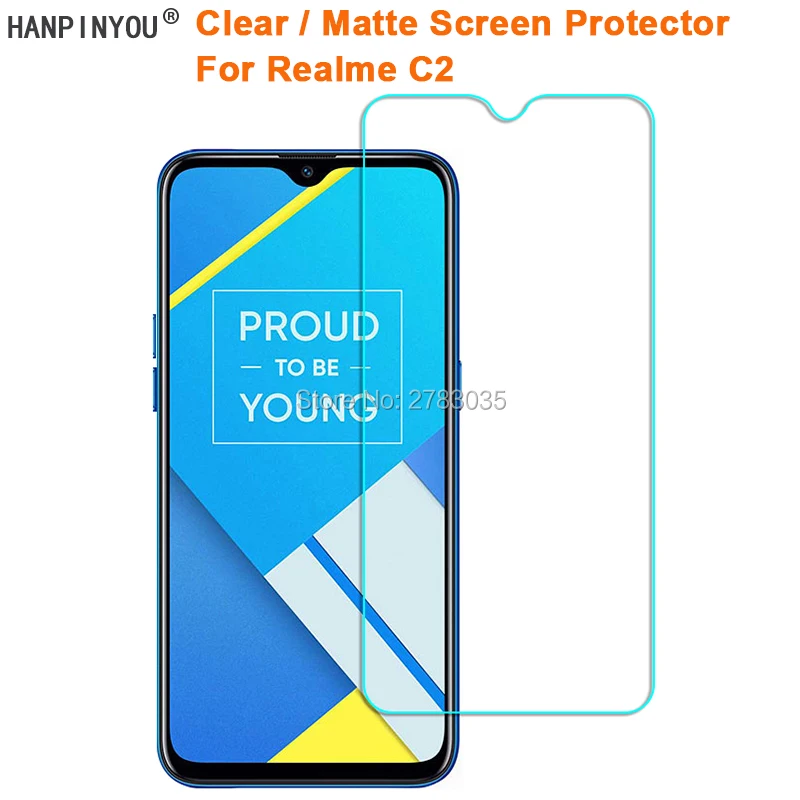 For Oppo Realme C2 6.1" Clear Glossy / Anti-Glare Matte Screen Protector Protective Film Guard (Not Tempered Glass)
For Oppo Realme C2 6.1" Clear Glossy / Anti-Glare Matte Screen Protector Protective Film Guard (Not Tempered Glass)