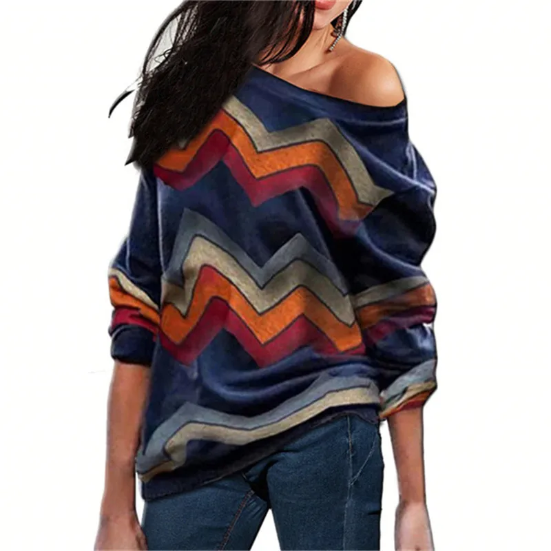 Fashion Striped Sweater Women Jumper 2019 Casual Long Sleeve O-Neck Knitted Pullover Geometric Print Elegant Female Tops
Fashion Striped Sweater Women Jumper 2019 Casual Long Sleeve O-Neck Knitted Pullover Geometric Print Elegant Female Tops
