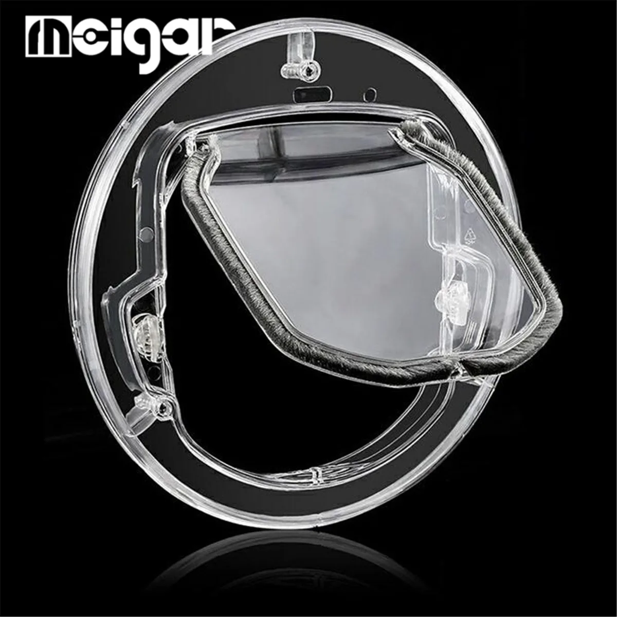 4 Ways Round Transparent Pet Dog Cat Flap Door PC Household Cat Gate Lockable Security Pet Entrance Glass Window Puppy Hole Door
4 Ways Round Transparent Pet Dog Cat Flap Door PC Household Cat Gate Lockable Security Pet Entrance Glass Window Puppy Hole Door