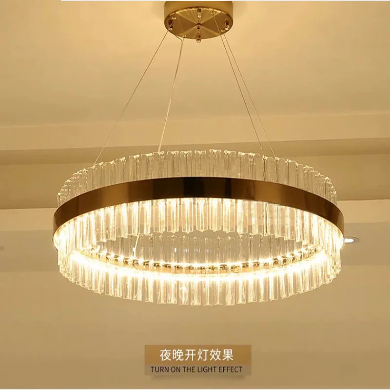 Modern Crystal Led Pendant Lights Fixtures For Living Room Dining Room Kitchen Lustre De Cristal Ceiling Lampen Hanging Ring
Modern Crystal Led Pendant Lights Fixtures For Living Room Dining Room Kitchen Lustre De Cristal Ceiling Lampen Hanging Ring