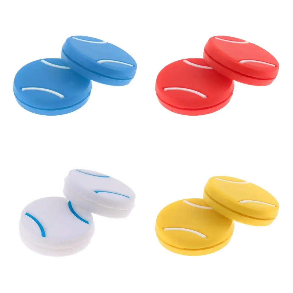 2 Pieces Tennis Accessories Tennis Squash Racket Vibration Dampeners Shock Absorber Shockproof Damper
2 Pieces Tennis Accessories Tennis Squash Racket Vibration Dampeners Shock Absorber Shockproof Damper