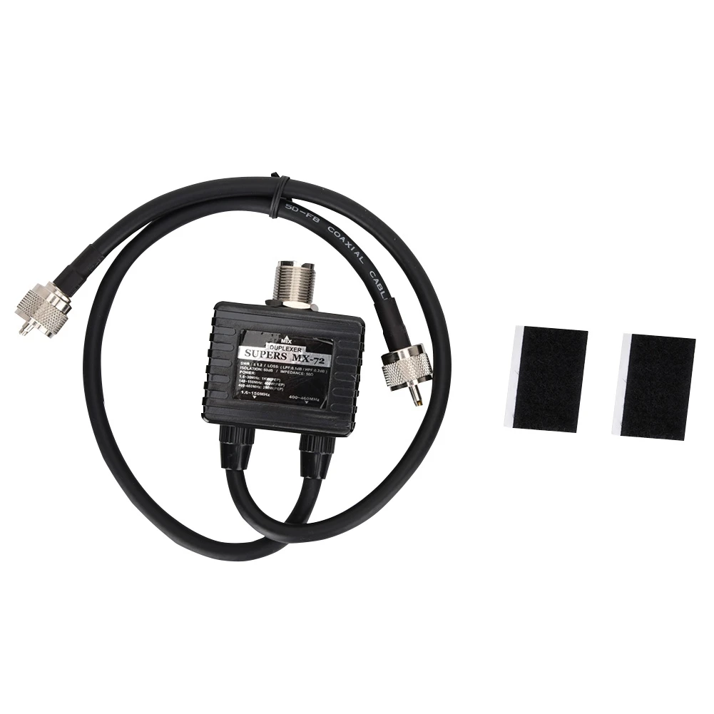 MX-72 1.6-225MHz LPF/340-1000MHz HPF HAM Antenna Combiner VHF UHF Transit Station Duplexer
MX-72 1.6-225MHz LPF/340-1000MHz HPF HAM Antenna Combiner VHF UHF Transit Station Duplexer